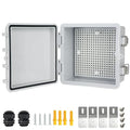Electrical Junction Box, IP67 Waterproof Outdoor Box ABS Plastic Enclosure by Qukipet
