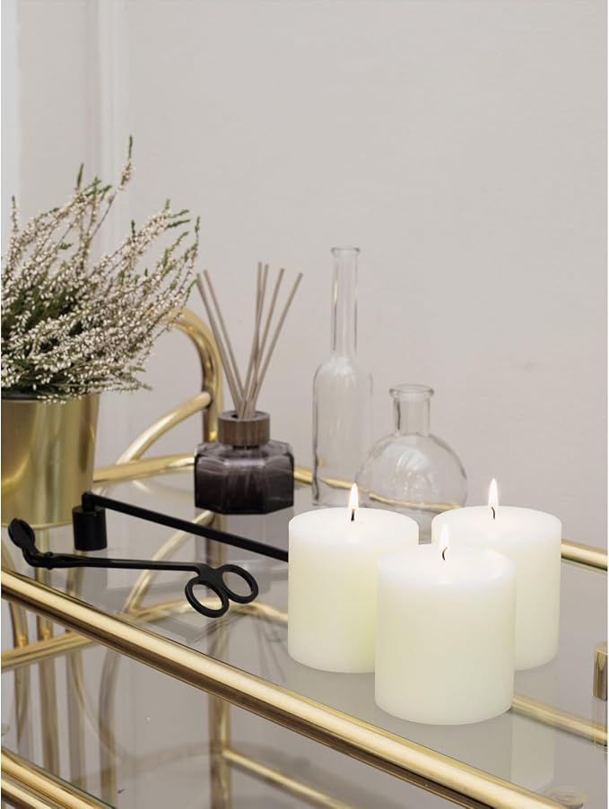 3x3 Pillar Candles Set of 3 - Image 5