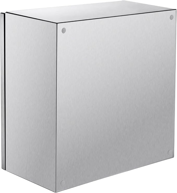 Steel Electrical Box 12" x 12" x 8" Electrical Enclosure Box 304 Stainless - Image 10