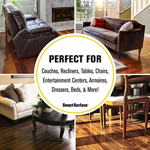 Smart Surface 8825 Heavy Duty Self Adhesive Furniture Felt Pads 1-Inch Round - Image 5