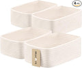 MiniArk Small Storage Baskets for Organizing | Closet Organizer Bins | Shelf by MiniArkStorageBasketsHome