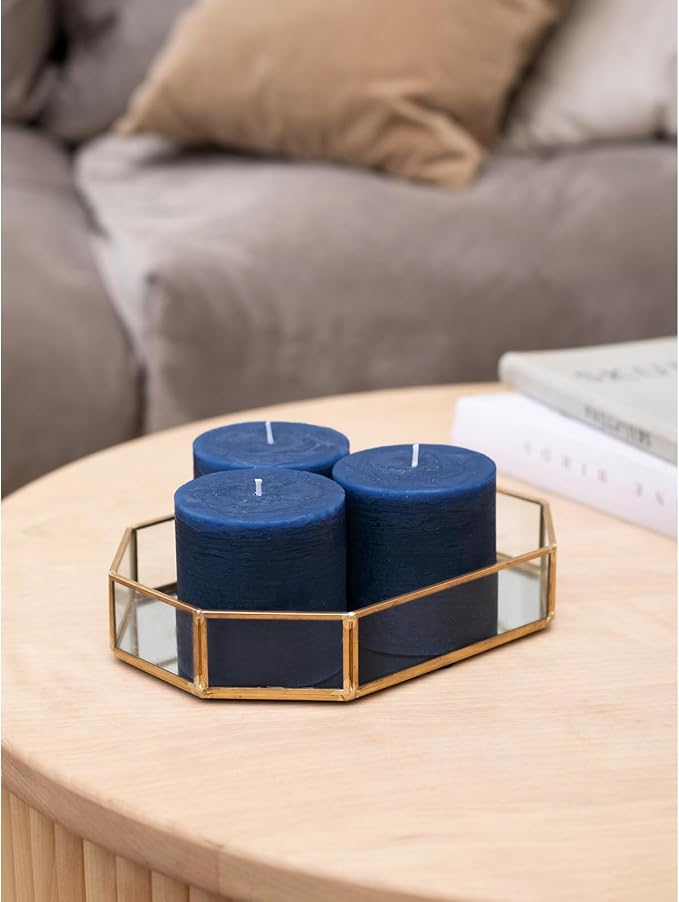 3x3 Pillar Candles Set of 3 - Image 4