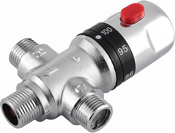 TreMax Thermostatic Mixing Valve, Shower Water Mixing Valve, - Image 5