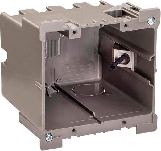 SmarToggle Two Gang Retrofit Wall Box – Old Work Electrical Box - Image 2