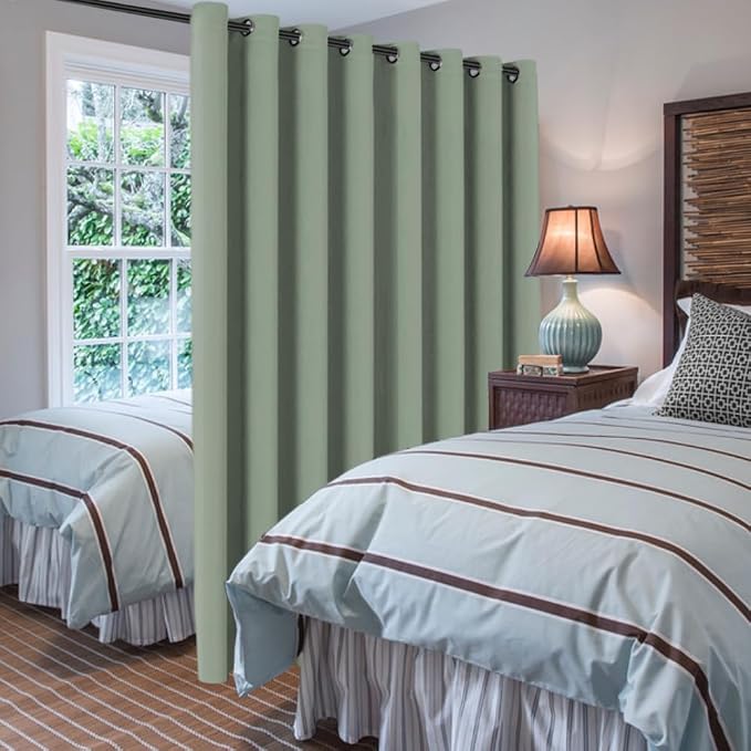 H.VERSAILTEX Blackout Patio Curtains 100 x 84 Inches - Image 2