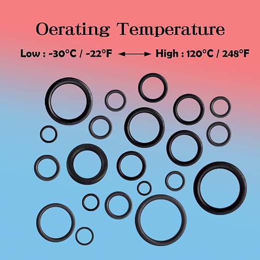 ZDBB 1280 Pcs 24 Size Rubber O-Ring Assortment Kit - Image 4