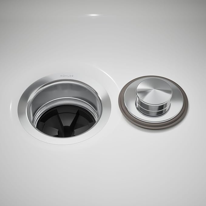 Kohler K-11352-CP Disposal Flange, Polished Chrome - Image 2