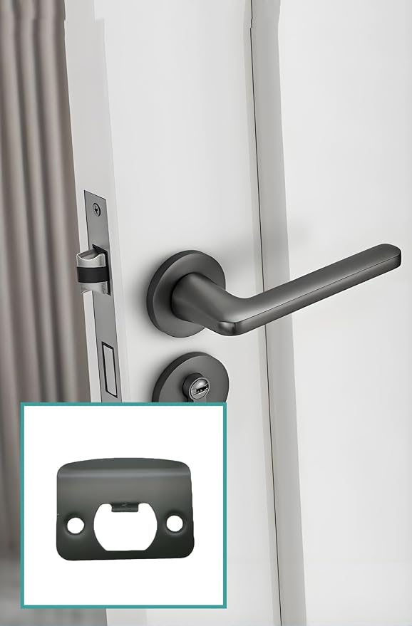Door Strike Plates, Full Lip Round Corner Strike Plates, Door Reinforcement Kit - Image 7