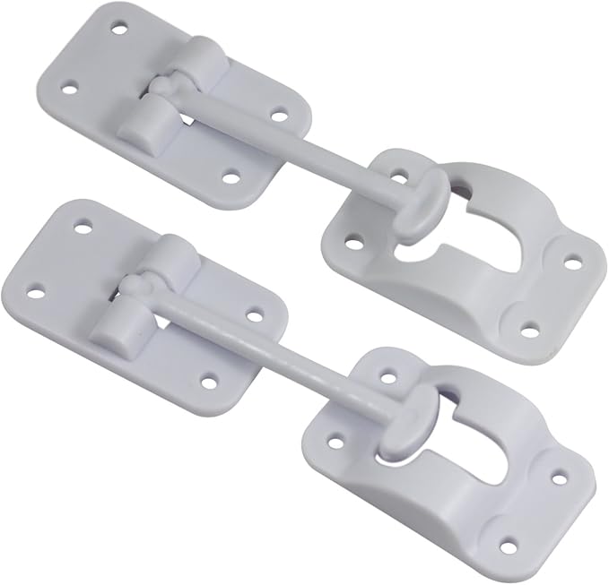 2 Pack: RV T-Style Door Holder Catch 3-1/2" by HamiltonBowes