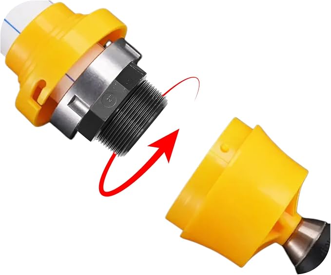 2PCS 2" PVC Hex Nipple Fitting, G2 X G2 Male Thread Coupling Adapter, Pipe - Image 6