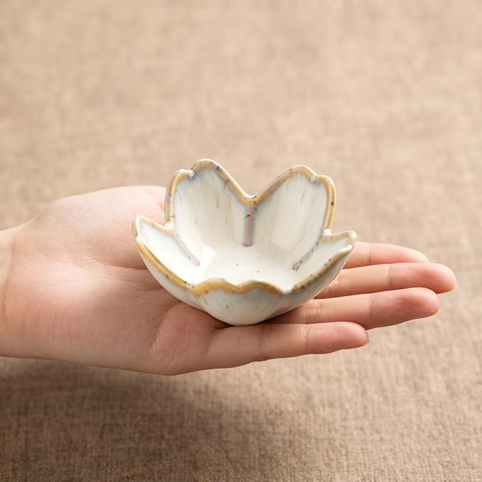 Floral Vanity Tray, Ceramic Jewelry Dish - Image 6