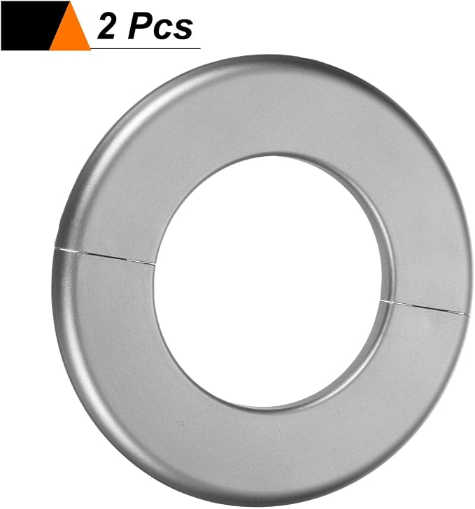 HARFINGTON 2pcs Wall Split Flange 78mm/3.1" Self-Adhesive Plumbing Cover Plates - Image 3