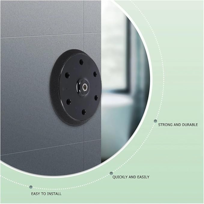 ZVHZQEMMT 215 mm Self-Adhesive Sanding Disc Wall Polishing Backing Plate - Image 4
