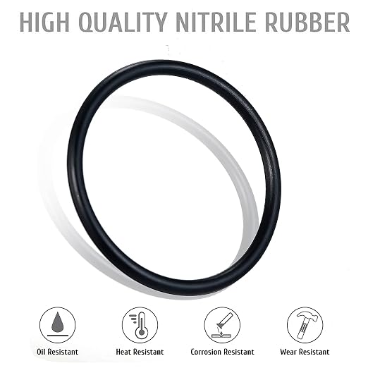 407 Pieces SAE Universal O-Ring Kit, Buna-N 70A, Rubber Seals O Rings, - Image 7
