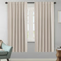 H.VERSAILTEX Blackout Curtains Thermal Insulated Window Treatment Panels Room by HVERSAILTEX