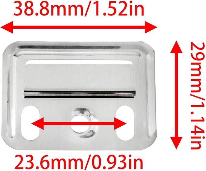 30 Pcs Silver Stainless Steel Drywall Clips - Image 3