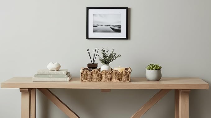 CubesLand Toilet Paper Storage Basket Organizer, Small Wicker Decor Basket | - Image 4