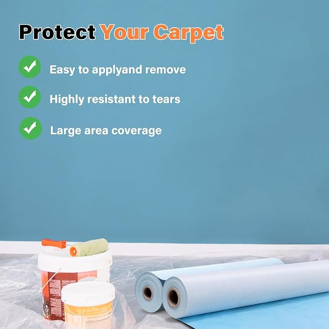 Temporary Floor Protection for Construction, Renovation, Protector Film for - Image 4