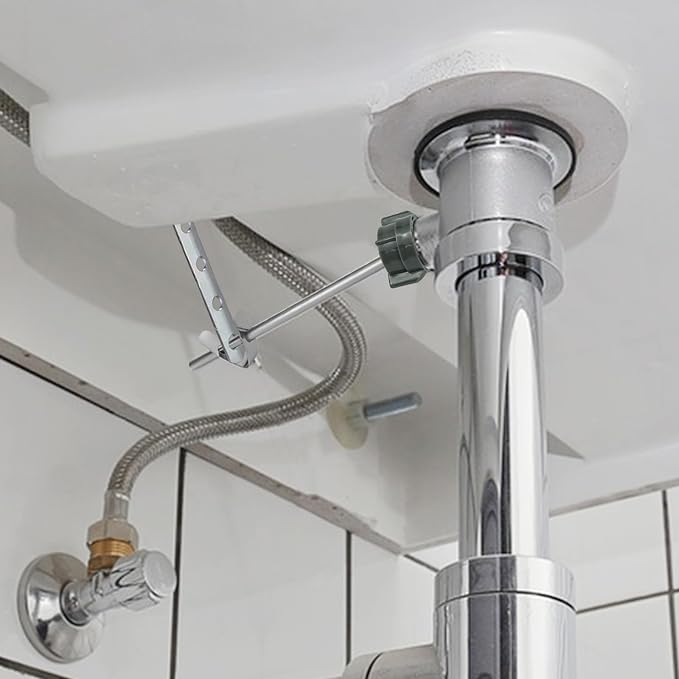 2 Pack Lavatory Pop Up Center Piece Assembly, Sink Stopper Pivot Rod - Image 6