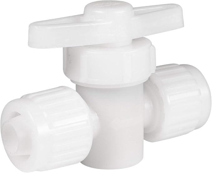 RecPro 1/2" Flair-It Shutoff Valve | PEX & Gray Tubing | 1-Pack by RecPro