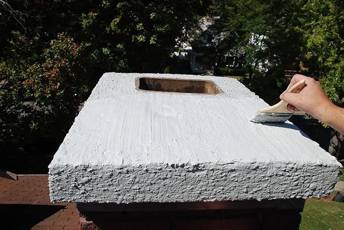 ChimneyRx 300014 Brushable Chimney Crown Repair – Elastomeric & Waterproof - Image 5