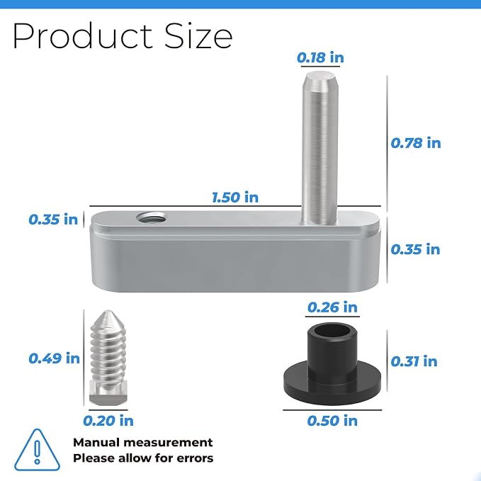 PalpitateC Shower Door Pivot Block - Image 3