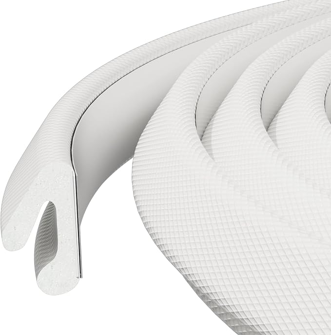 19.7ft V-Shape Foam Weather Stripping Door Frame Seal Strip, Soundproofing by KAYLEINSTER