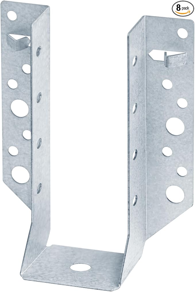GBGS 8 Pack Actual 2x6 Rough Cut Joist Hanger, Repair by GBGS