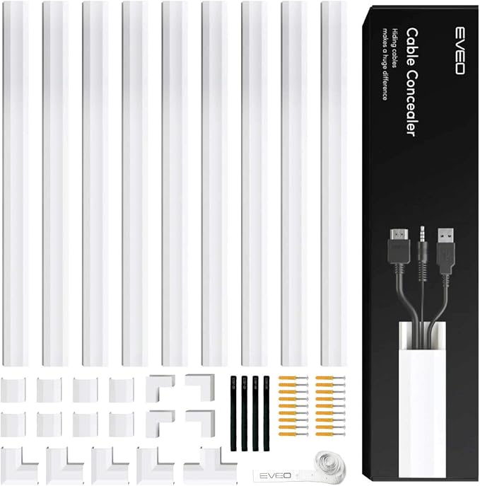 EVEO Cable Hider Wall by EVEO