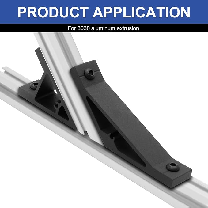 8pcs 3030 45/135 Degree Angle Corner Bracket 3030 Extrusion Hardware T-Slot - Image 4