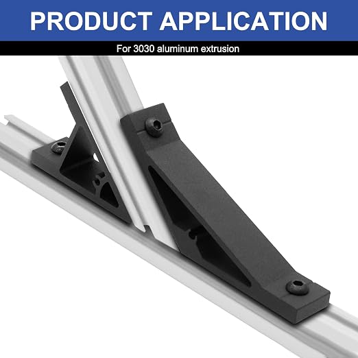 12pcs 3030 45/135 Degree Angle Corner Bracket 3030 Extrusion Hardware T-Slot - Image 4