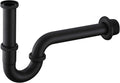 Brass P Trap, 1 1/4 Bathroom Basin Sink Waste Trap Drain Kit by Orhemus