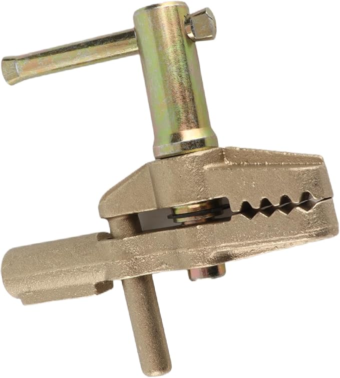 Thincol 600A Heavy Duty Brass Ground Welding Clamp, Industrial G-Type Ground - Image 6