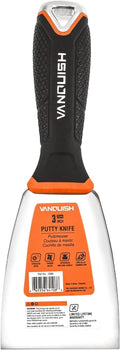 VANQUISH Stainless Steel Putty Knife, 3 Inch Paint Scraper by VANQUISH