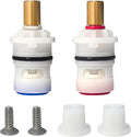 1 Pair Ceramic Stem Disc Faucet Cartridge, by Home