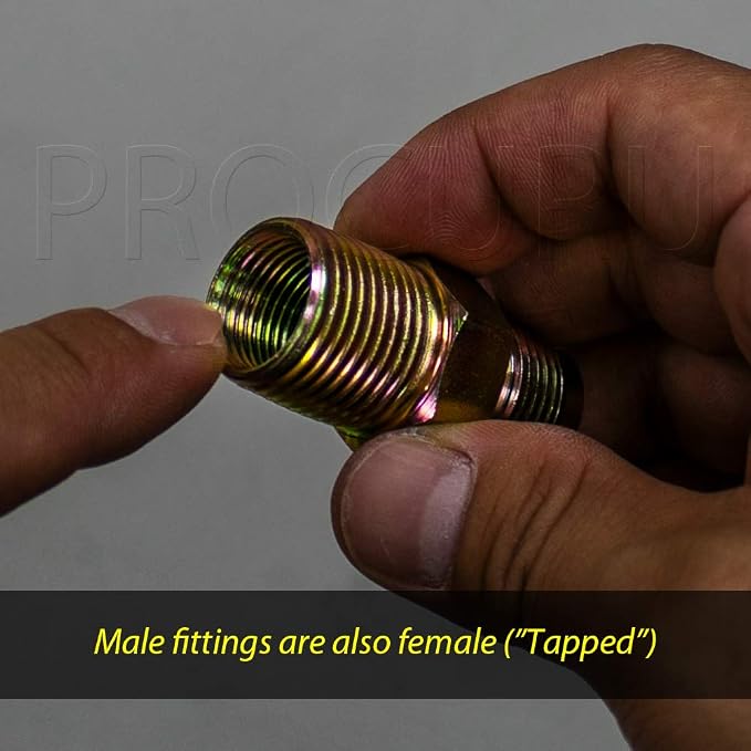 1" OD x 48" x 3/4"MIP x 3/4"FIP Universal Flexible Gas Connector Kit, - Image 3