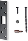 Extra Long Deadbolt Strike Plate 7", Heavy Duty Stainless Steel | Enlarged by MOSECYOU