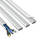 Delamu Grey Cord Hider, 56.7in Grey Cord Covers by DELAMU