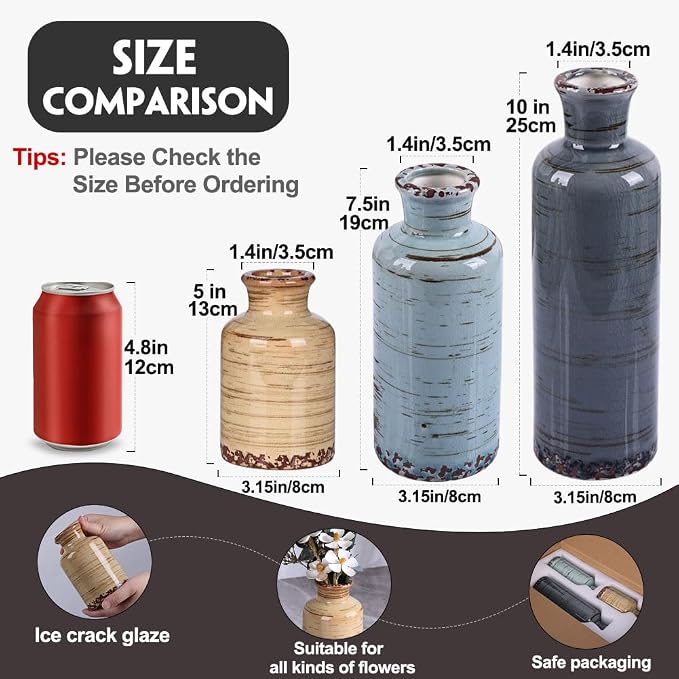 Ceramic Vase Set - Image 2