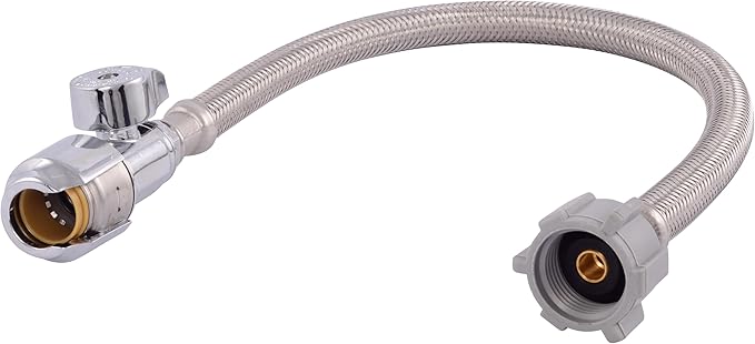 SharkBite Max 16 In. Stainless Steel Braided Toilet Connector by SharkBite