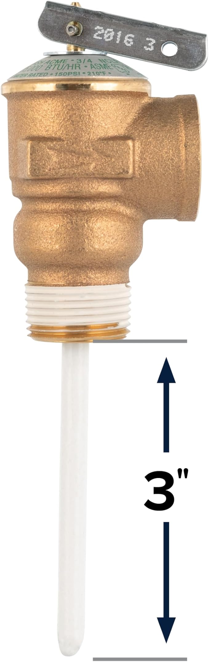 Camco Automatic Temperature and Pressure Relief Valve - Image 2