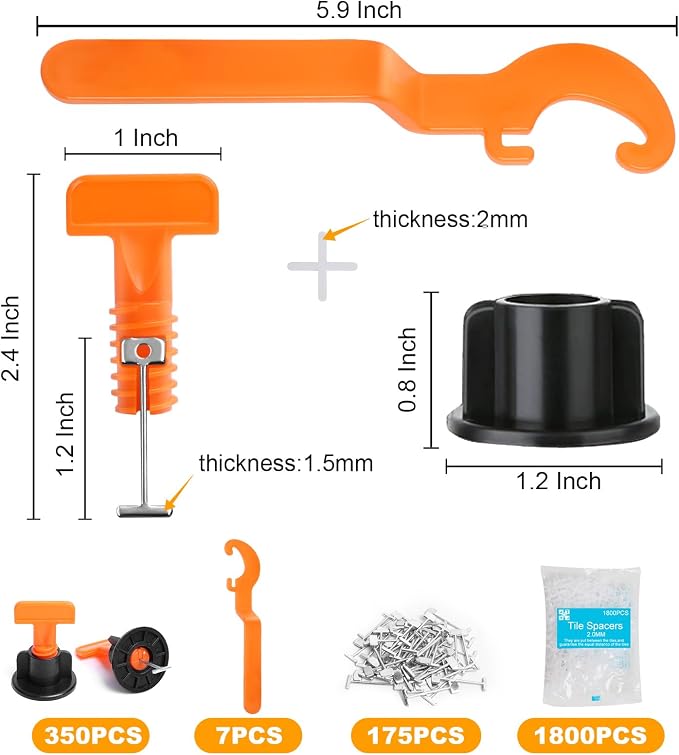 DGSL Tile Leveling System Kit - Image 2