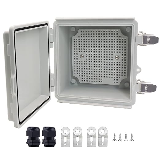 Waterproof Junction Box, ABS Plastic Electrical Box by LuSumtly