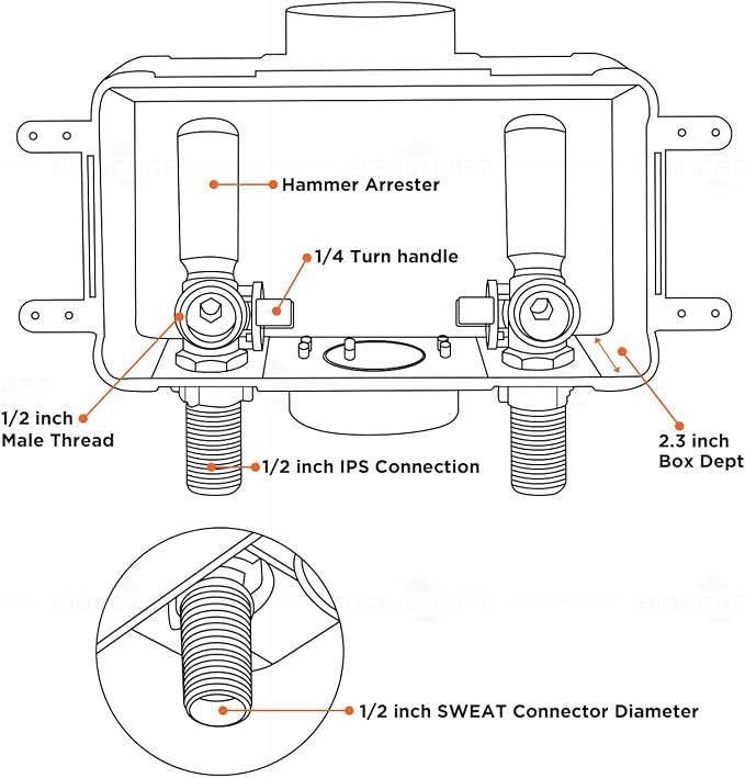 Highcraft Washing Machine Outlet Box - Image 7