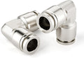 TAILONZ 304 Stainless Steel Elbow 8mm 1pcs | 90° Push-to-Connect Elbow Fitting by TAILONZPNEUMATIC