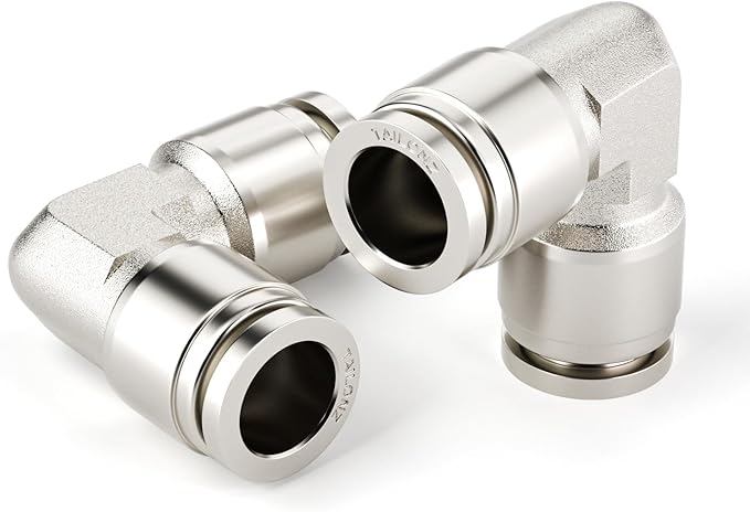 TAILONZ 304 Stainless Steel Elbow 8mm 1pcs | 90° Push-to-Connect Elbow Fitting by TAILONZPNEUMATIC