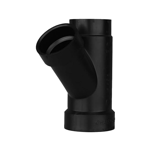 Charlotte Pipe 2" X 1-1/2" X 1-1/2" Wye Pipe Fitting by Charlotte+Pipe