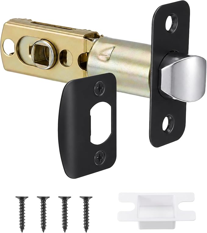 Adjustable Door Latch Replacement 2-3/8'' or 2-3/4'' Door Lock Replacement by Unknown