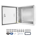 Electrical Junction Box 20x20x6, NEMA 4X IP66 Steel Enclosure Box | 1.5mm steel by CXCESNS