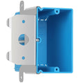 Single Gang Adjustable PVC Electrical Box, 21 cu. in., 1 Pack | Adjustable depth by Unknown